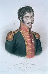 Porträt von Simon Bolivar (1783-1830)